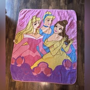 Disney Princess Blanket - Aurora Cinderella Belle